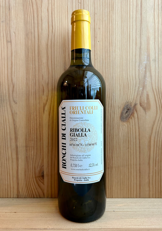 Ronchi di Cialla 2022 Ribolla Gialla Friuli